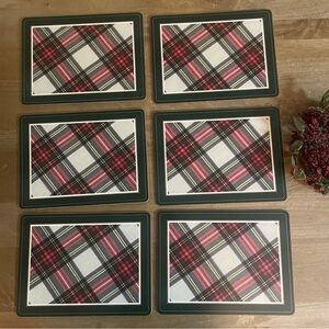 Pimpernel Plaid Placemats